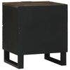 vidaXL Nachttisch Walnuss 40 x 33 x 46 cm Massivholz Akazie