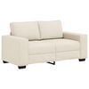 vidaXL | Sofa | mit Kissen mit Kissen Beige 160 x 77 x 82 cm Leinen