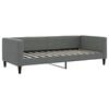 vidaXL Tagesbett Dunkelgrau 90x200 cm Stoff