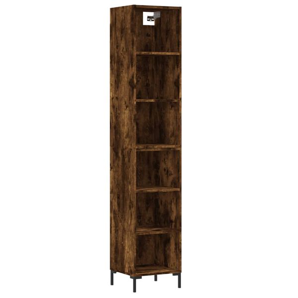 vidaXL Highboard R&auml;uchereiche 34,5x32,5x180 cm Holzwerkstoff