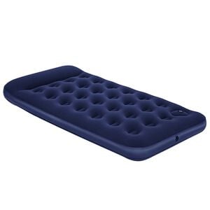 Bestway Luftmatratze Aufblasbar Beflockt mit Fu&szlig;pumpe 188x99x28 cm