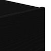 vidaXL Nachttisch Schwarz Eichen-Optik 50 x 39 x 41 cm Holzwerkstoff