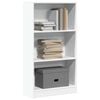 vidaXL B&uuml;cherregal Wei&szlig; 60x24x109 cm Holzwerkstoff