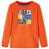 vidaXL Kinder-Langarmshirt Orange 92
