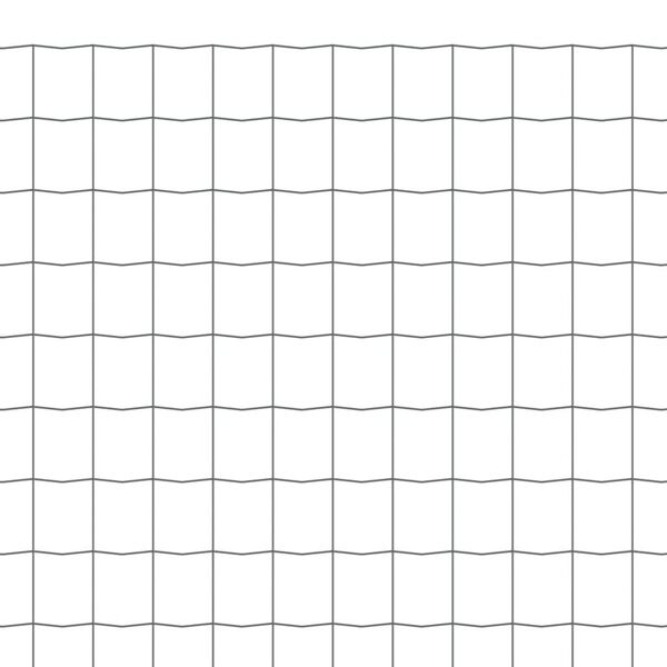 vidaXL Eurozaun Stahl 10 x 1,2 m Grau