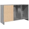 vidaXL Waschbeckenunterschrank Grau Sonoma 90x29x55 cm Holzwerkstoff