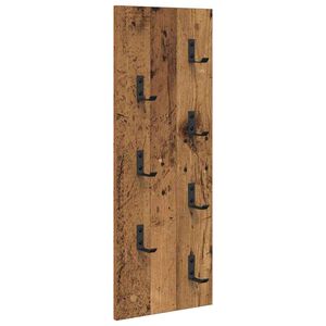 vidaXL Wandmontierter nachttisch Wandmontiert Altholz 30 x 1,5 x 80 cm