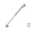 vidaXL Hydraulische Gasfeder 12 pcs Silber 280 x 17 x 16 mm