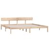 vidaXL Massivholzbett ohne Matratze 200x200 cm