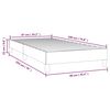 vidaXL Boxspringbettgestell Creme 90x190 cm Stoff