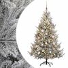 vidaXL K&uuml;nstlicher Weihnachtsbaum mit Weihnachtskugel 180 cm 300 LEDs