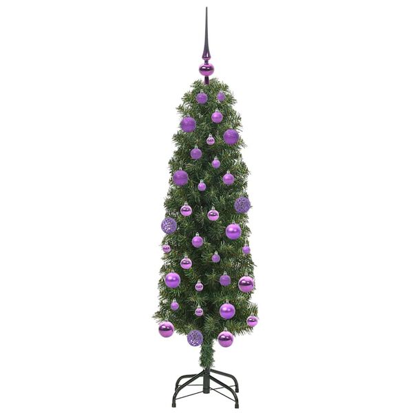 vidaXL K&uuml;nstlicher Weihnachtsbaum mit 150 LEDs mit St&auml;nder Gr&uuml;n 120 cm