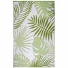 Esschert Design Outdoor-Teppich 241x152 cm Palmenbl&auml;tter OC22