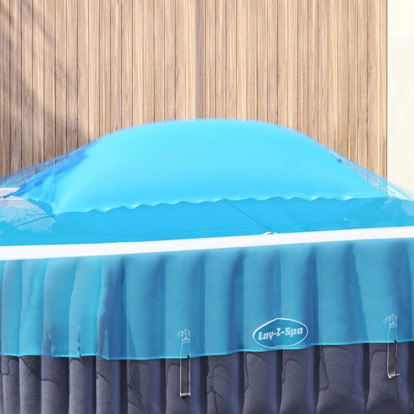 vidaXL Pool-Kissen Blau 400 x 200 x 140 cm PVC