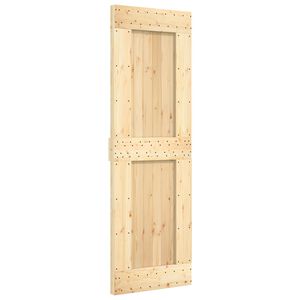 vidaXL T&uuml;r NARVIK 70 x 210 cm Massivkiefer (Unbehandelt) Natur