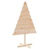 vidaXL Weihnachtsbaum zum Schm&uuml;cken 150 cm Massivholz