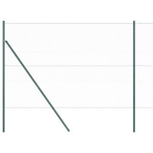 vidaXL Zaunpfosten Gr&uuml;n