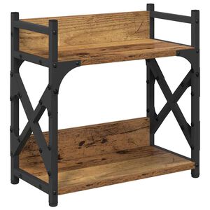 vidaXL Druckerst&auml;nder Altholz 40 x 20 x 40 cm Holzwerkstoff