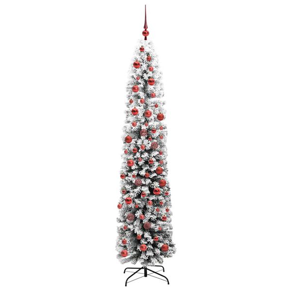 vidaXL K&uuml;nstlicher Weihnachtsbaum mit 300 LEDs mit St&auml;nder Gr&uuml;n 180 cm