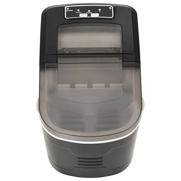 vidaXL Eisw&uuml;rfelbereiter Schwarz 2,4 L 15 kg / 24 h