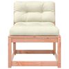 vidaXL Gartensofas mit Kissen 2 Stk. Massivholz Douglasie