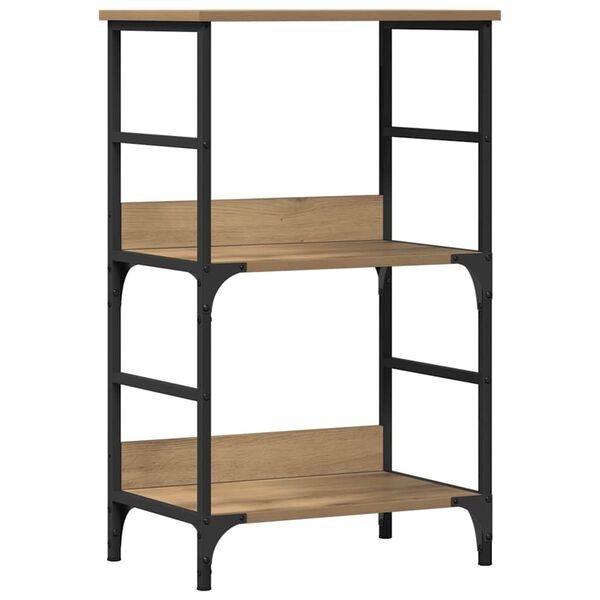 vidaXL B&uuml;cherschrank Artisan-Eiche 50x33x82 cm Holzwerkstoff