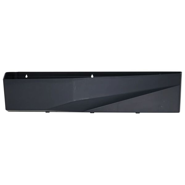 ProGarden Kaskaden-Pflanzgef&auml;&szlig;e 2 Stk. Anthrazit 78x19x35 cm