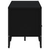 vidaXL TV-Schrank Schwarz 122x34x41 cm Holzwerkstoff