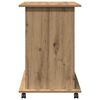 vidaXL Schreibtisch Artisan-Eiche 80x50x75 cm Holzwerkstoff