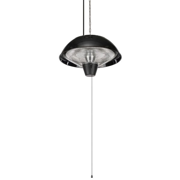 Tristar H&auml;ngender Terrassenheizer KA-5273 1500 W Halogen Schwarz