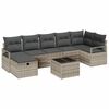 vidaXL Sofa Set 4 stk. Poly-Rattan