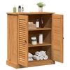 vidaXL Badezimmerschrank VIGO Braun und Honigbraun 68 x 34 x 80 cm