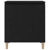 vidaXL Sideboard Schwarz 60 x 35 x 70 cm Holzwerkstoff