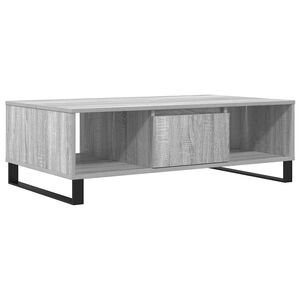 vidaXL Couchtisch Grau Sonoma 104x60x35 cm Holzwerkstoff