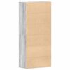 vidaXL Schuhschrank Graues Sonoma 80 x 39 x 178 cm Holzwerkstoff