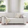 vidaXL Sofa Wei&szlig; 180 x 78 x 84 cm Stoff