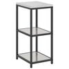 vidaXL K&uuml;chenregal HATTEM Silber 40 x 50 x 92 cm Stahl