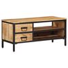 vidaXL TV-Schrank 90x35x40 cm Massivholz Mango