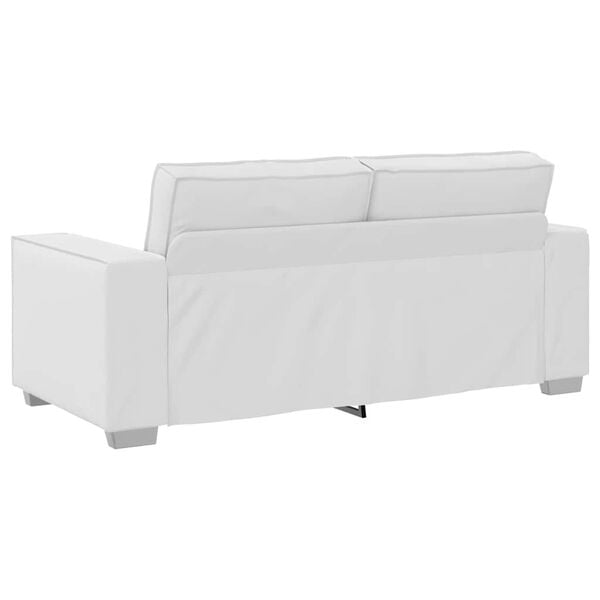 vidaXL Sofa Weiß 180 x 78 x 84 cm Stoff