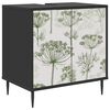 vidaXL Badezimmerschrank GOTHA Schwarz Eichen-Optik 60 x 40 x 61 cm