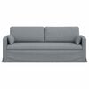 vidaXL Sofa Hellgrau Gesamtabmessungen: 78 x 78 x 80 cm (B x T x H)