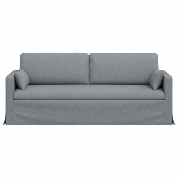 vidaXL Sofa Hellgrau Gesamtabmessungen: 78 x 78 x 80 cm (B x T x H)