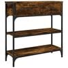 vidaXL Konsolentisch R&auml;uchereiche 72,5x25x75 cm Holzwerkstoff