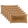 vidaXL Kissen mit Kissen HEERLEN 2 Stk. Taupe PV Fleece