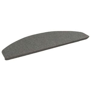 vidaXL Selbstklebende Treppenschoner 15 pcs Grau 80 x 28 x 3,5 cm