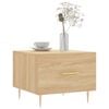 vidaXL Couchtisch Sonoma-Eiche 50x50x40 cm Holzwerkstoff