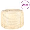 vidaXL Seil 100% Sisal 12 mm 25 m