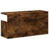 vidaXL Wandschrank 60x20x30 cm R&auml;uchereiche Holzwerkstoff