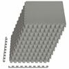 vidaXL Pool Bodenschutzmatte 50 stk. Grau 18 m&sup2; EVA-Schaum