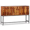 vidaXL Sideboard Massivholz Akazie 120x30x80 cm